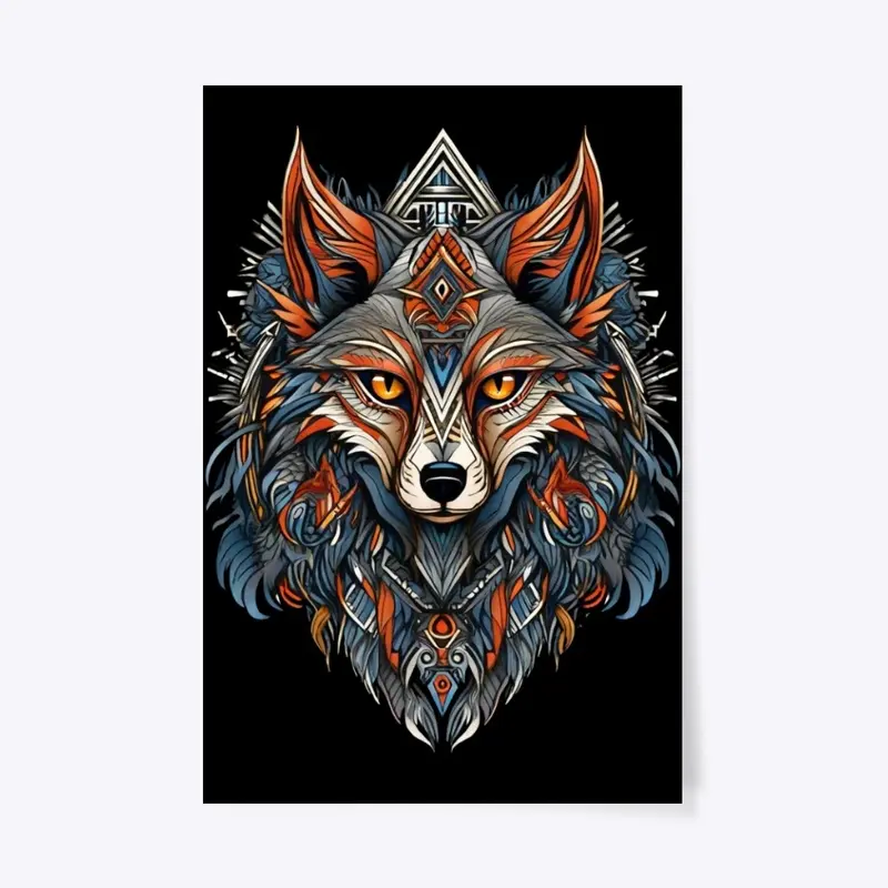 Tribal Wolf